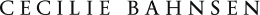 Cecilie Bahnsen logo
